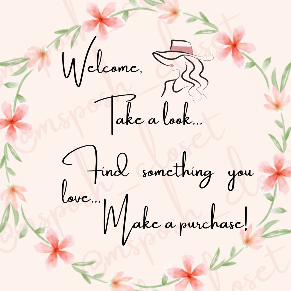 Welcome to my closet!